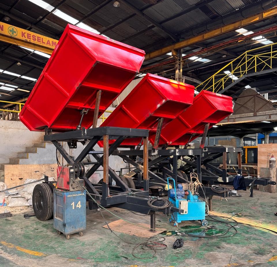 Scissor Lift kap 3 Ton Traktor Nusantara dengan Sistem Hydraulic - Slide 3